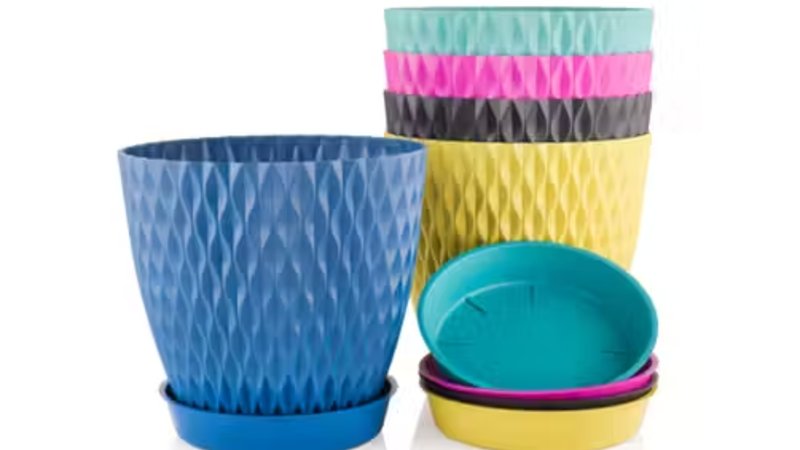 6 inch Plant Pots, - Image 3