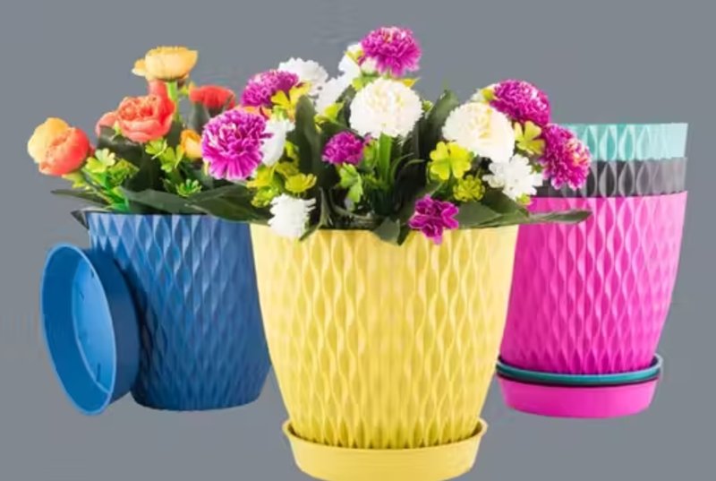 6 inch Plant Pots, - Image 1