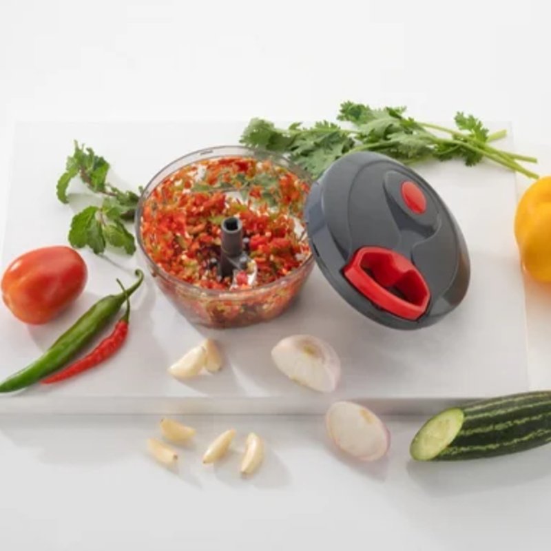 450ml Plastic Vegetable Hand Chopper / DORI CHOPPER - Image 1
